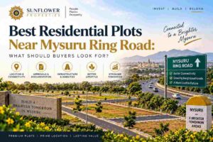 Best residential plots near Mysuru Ring Road and what buyers should check