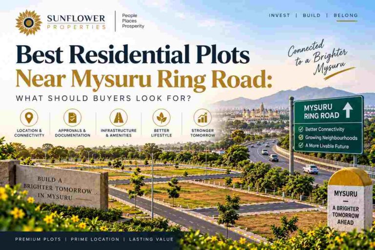 Best residential plots near Mysuru Ring Road and what buyers should check